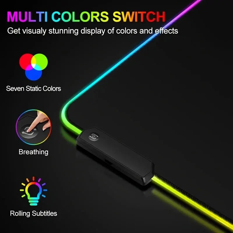 RGB LED Gaming Mouse Pad