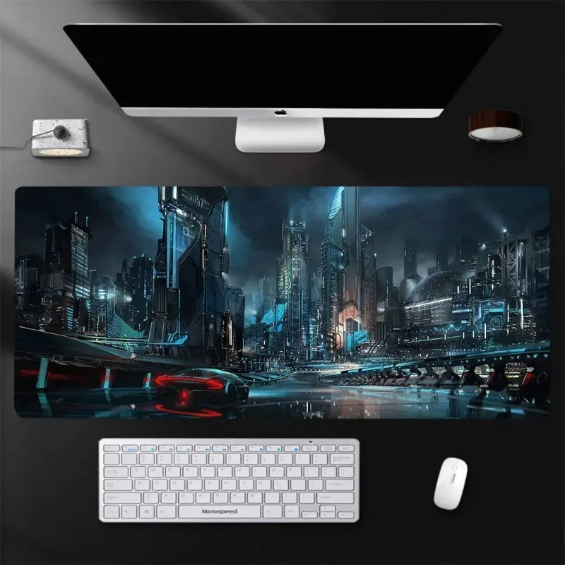 Cyberpunk Gaming Mouse Pad