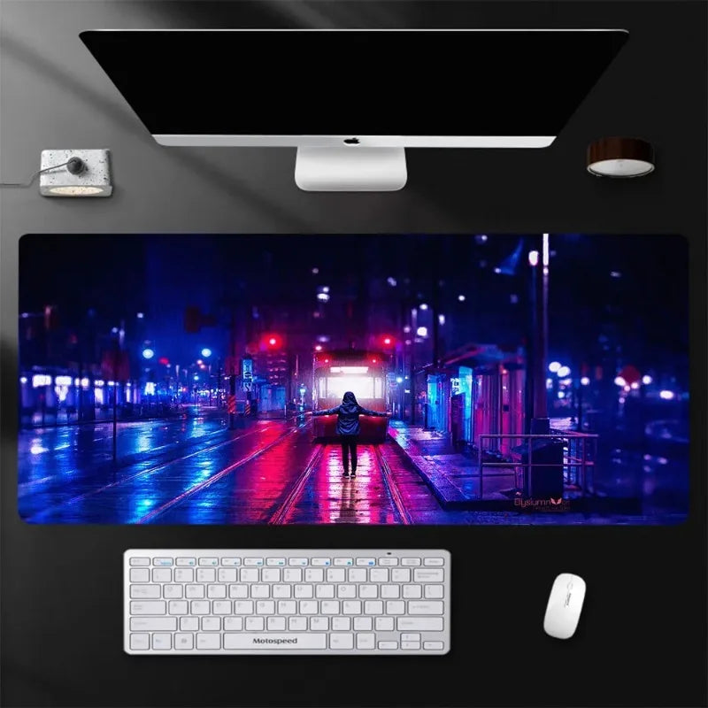 Cyberpunk Gaming Mouse Pad