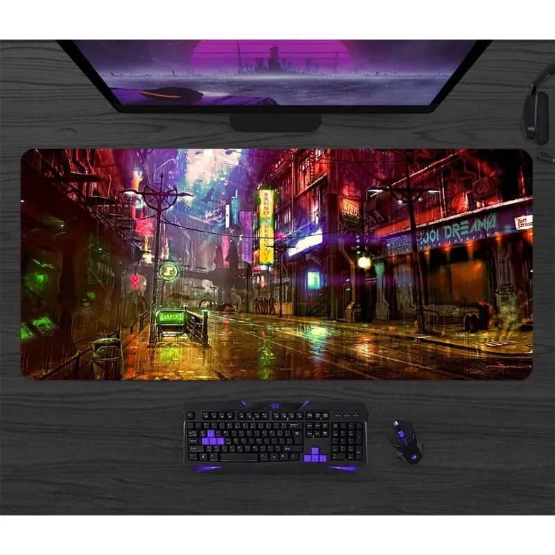 Cyberpunk Gaming Mouse Pad