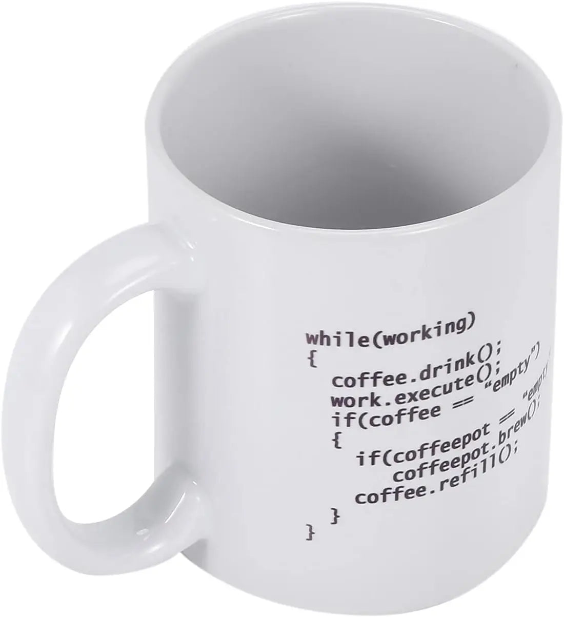 Coffee. Code. Repeat. – Developer Logic Mug