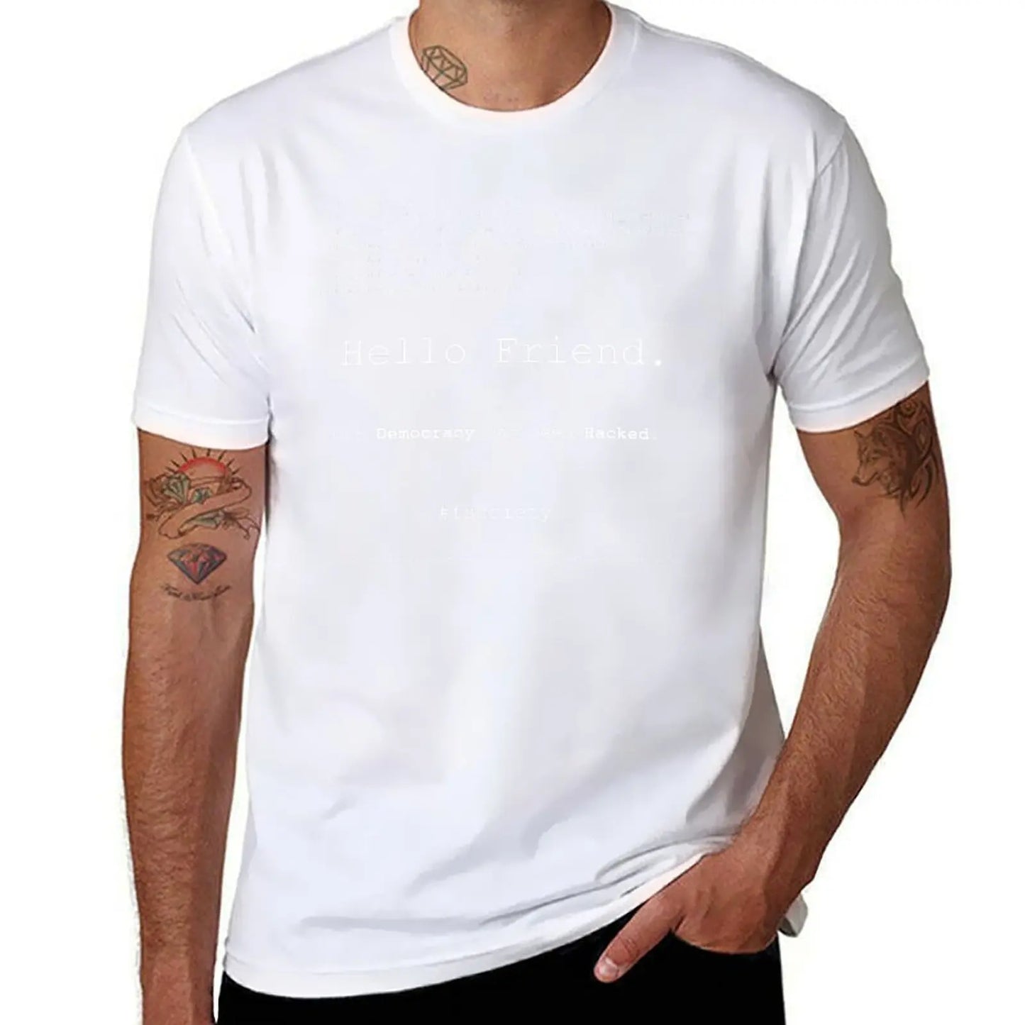 Hello Friend Fsociety Tee