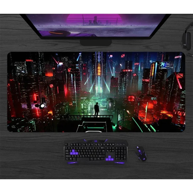 Cyberpunk Gaming Mouse Pad