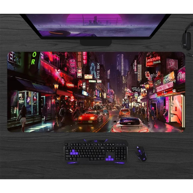 Cyberpunk Gaming Mouse Pad