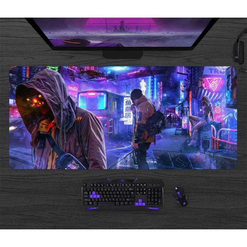 Cyberpunk Gaming Mouse Pad