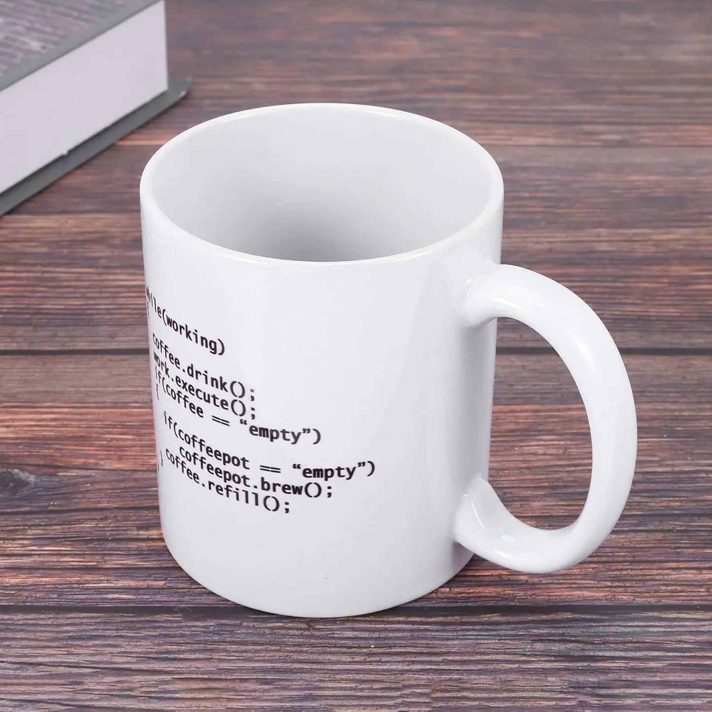 Coffee. Code. Repeat. – Developer Logic Mug