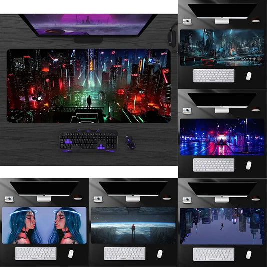 Cyberpunk Gaming Mouse Pad