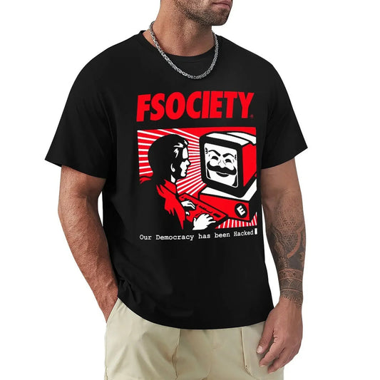 Vintage FSociety Hacker Tee
