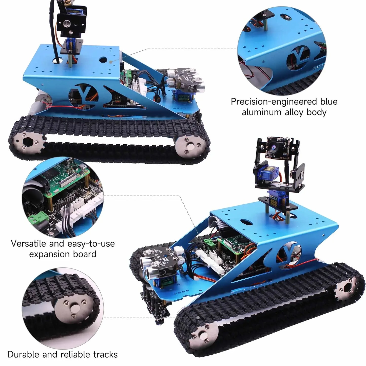 Smart Tank Robot Kit Pi