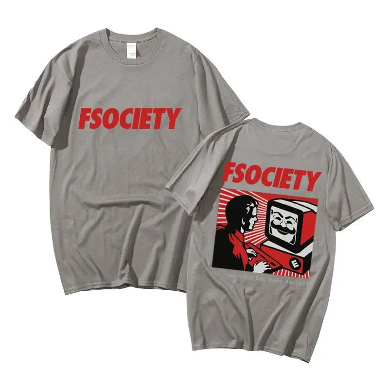 Vintage FSociety Hacker Tee