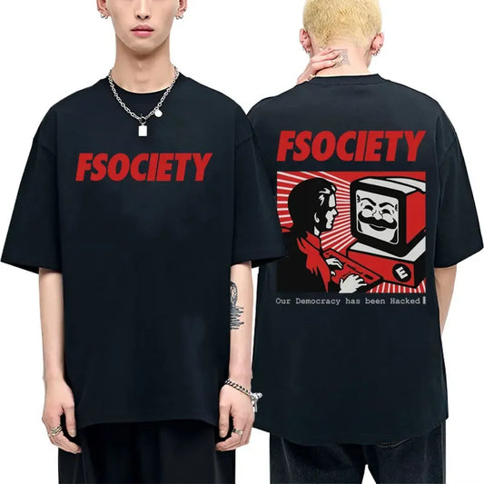 Vintage FSociety Hacker Tee