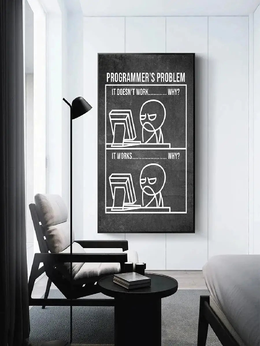 Abstract Hacker Code Canvas
