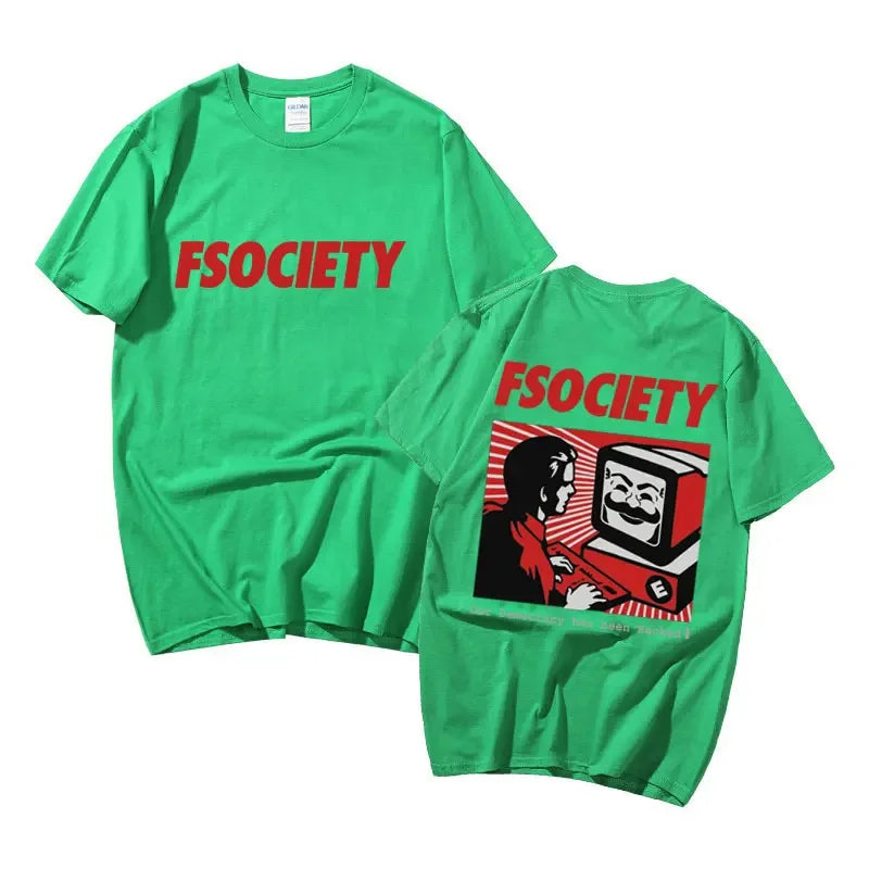 Vintage FSociety Hacker Tee