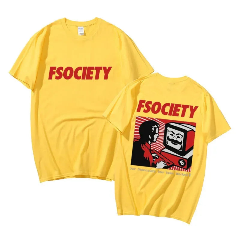Vintage FSociety Hacker Tee