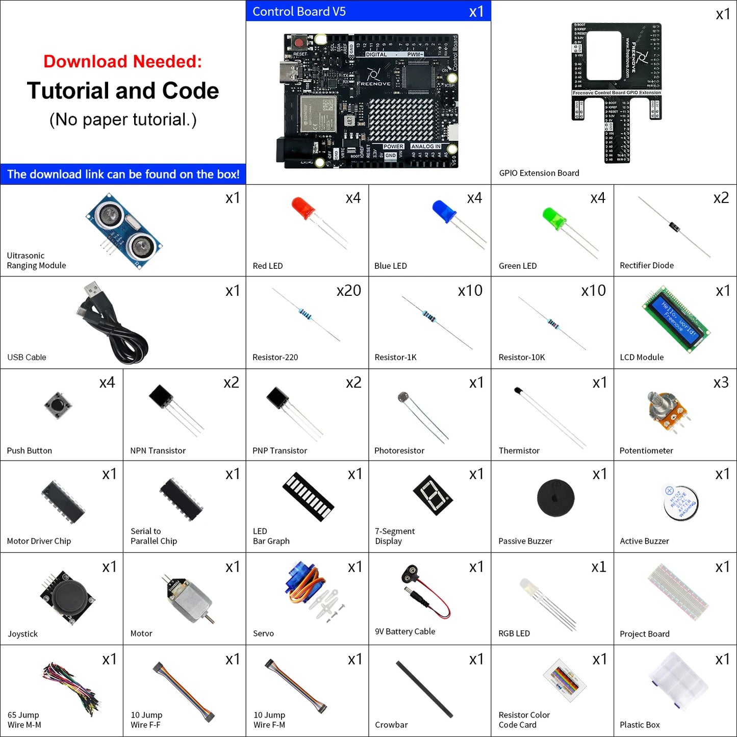Freenove Arduino Starter Kit