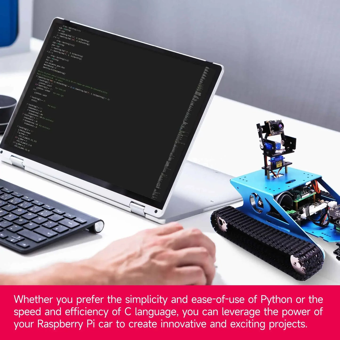 Smart Tank Robot Kit Pi