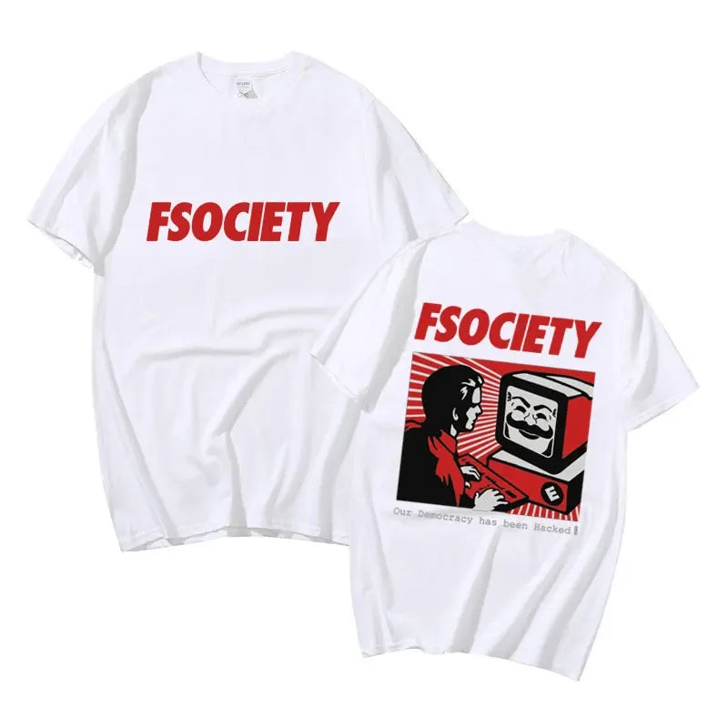 Vintage FSociety Hacker Tee