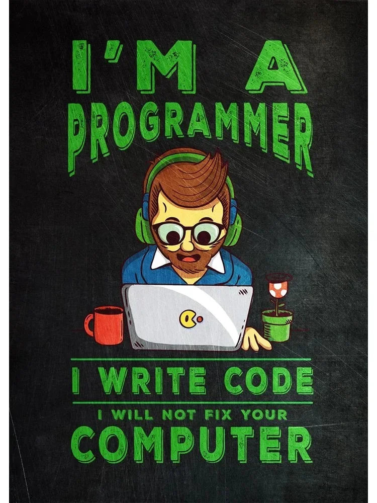 Abstract Hacker Code Canvas