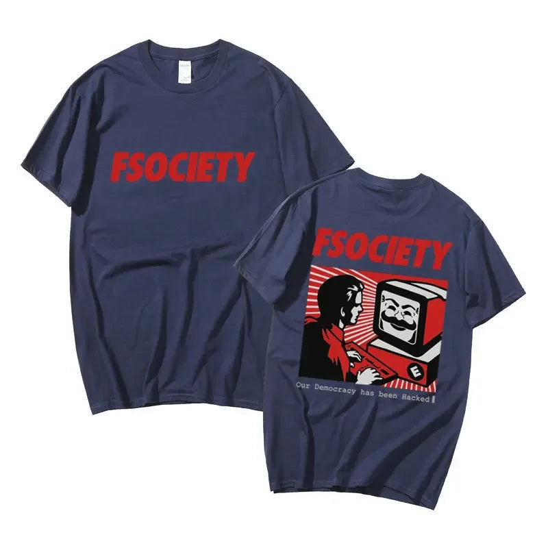 Vintage FSociety Hacker Tee