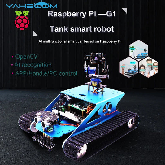 Smart Tank Robot Kit Pi