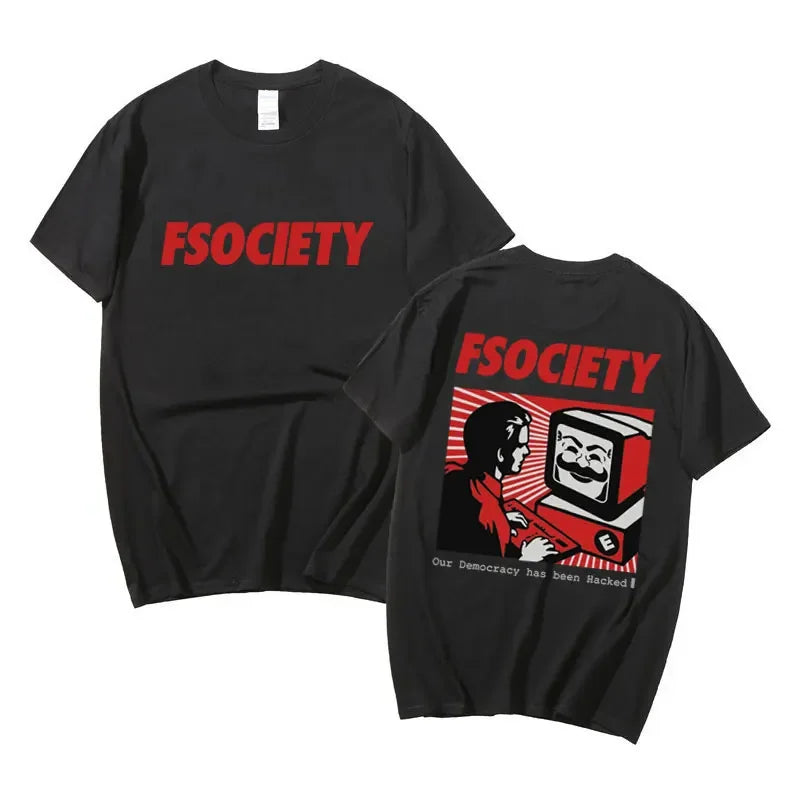 Vintage FSociety Hacker Tee