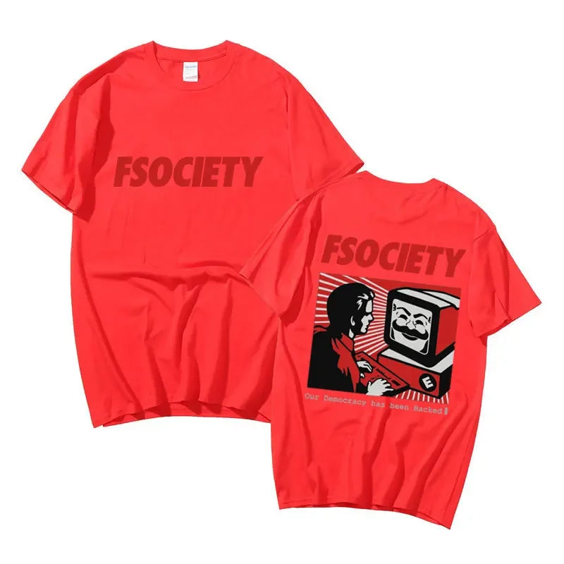 Vintage FSociety Hacker Tee