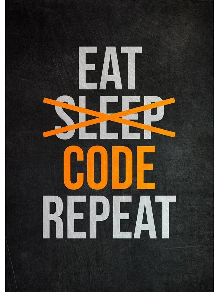 Abstract Hacker Code Canvas