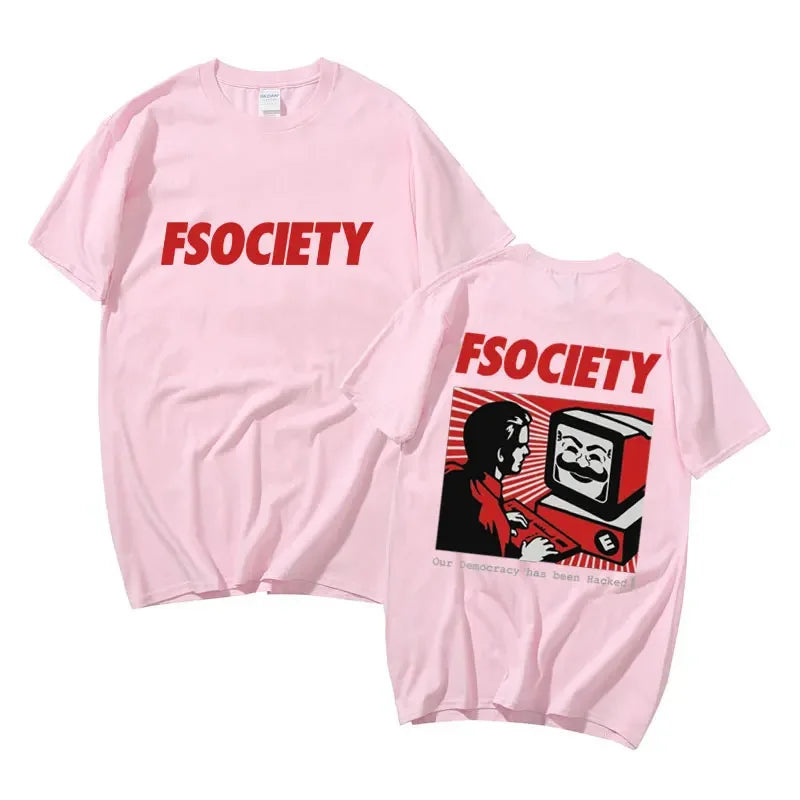 Vintage FSociety Hacker Tee